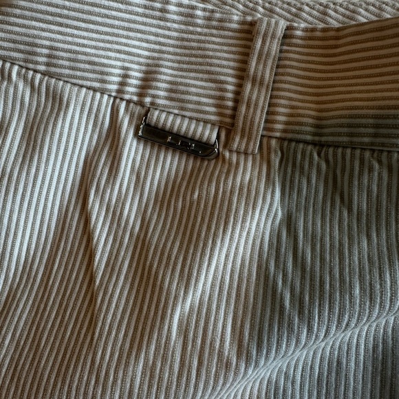 Ralph Lauren Gray Flat Front Shorts size 14 New. - Picture 3 of 10